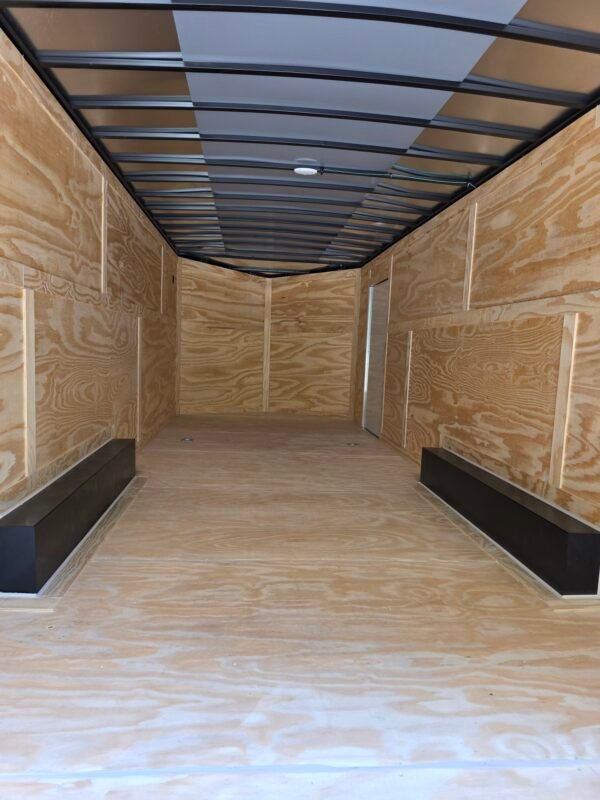 8.5x24 Enclosed Car Hauler – Brandy Wine | Premium Space, Strength & Style