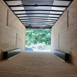 8.5x24 Enclosed Car Hauler – Brandy Wine | Premium Space, Strength & Style - Image 7