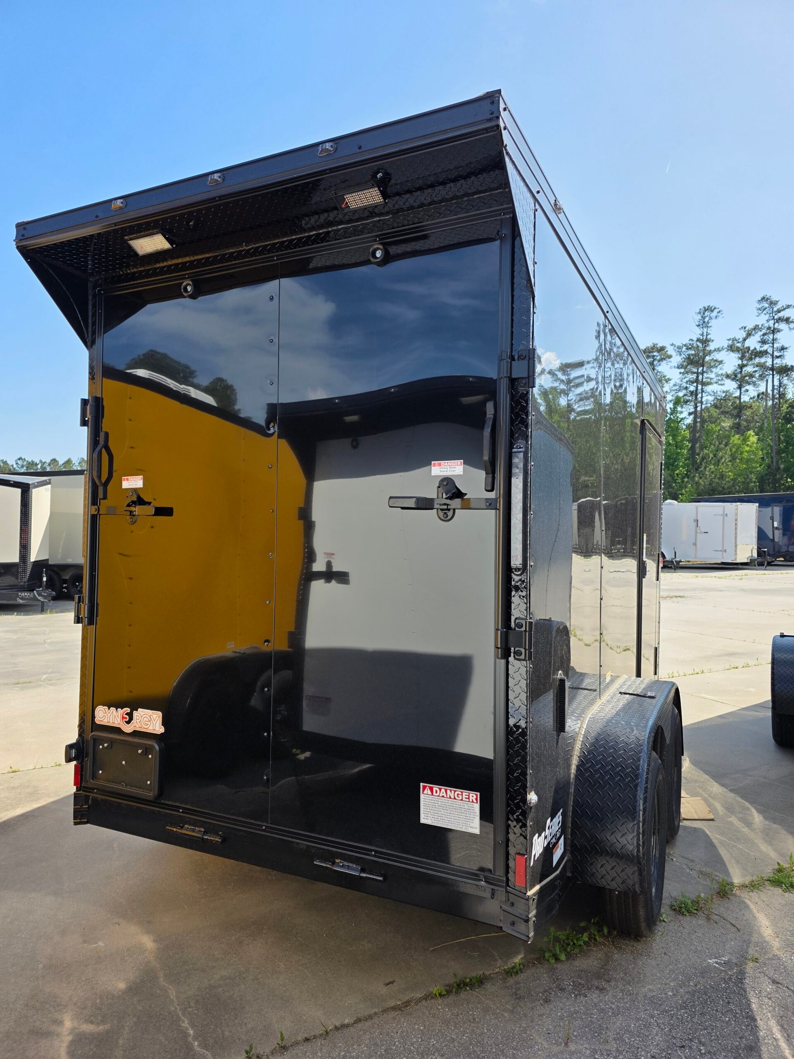 6×12 Cargo Trailer for Sale – Black | 7
