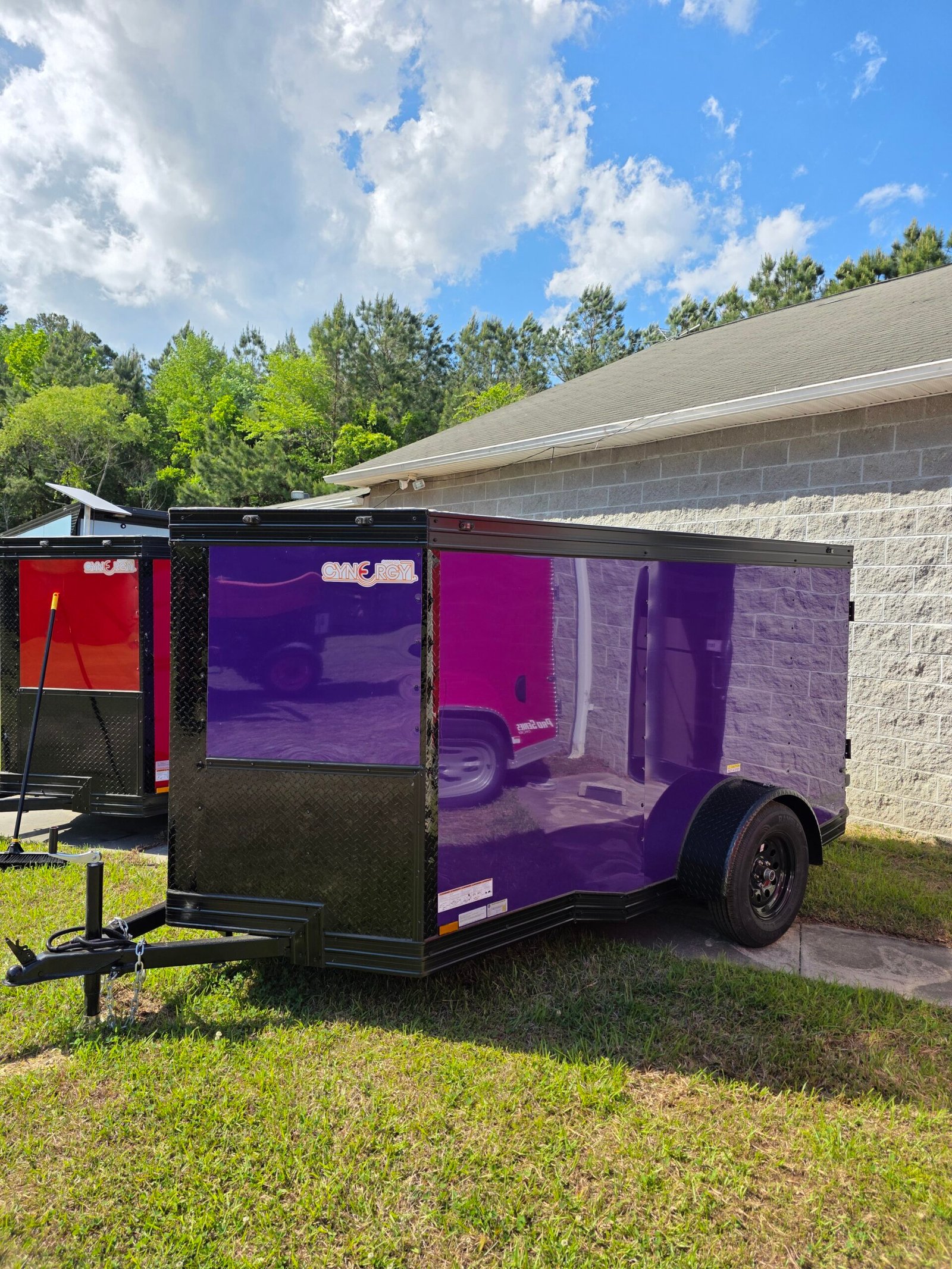 5×10 Cargo Trailer for Sale – Purple | 5