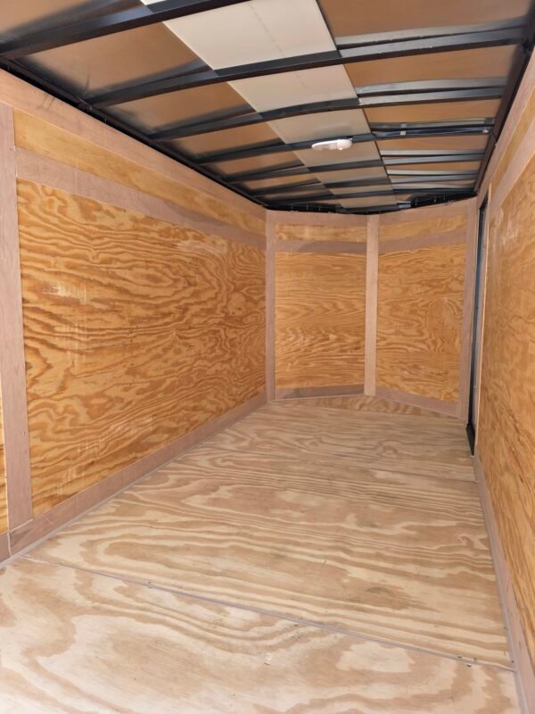 5×10 Cargo Trailer for Sale – Purple | 5' Interior | 2990 lb Axles | Rear Ramp | Compact Utility Trailer
