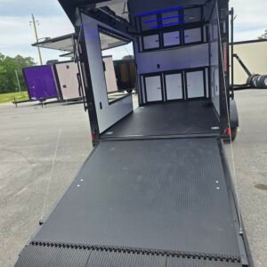 7×14 Enclosed Cargo Trailer – Black | 7' Interior | Escape Door | 30 AMP Electrical | Pro Series & Blackout - Image 4