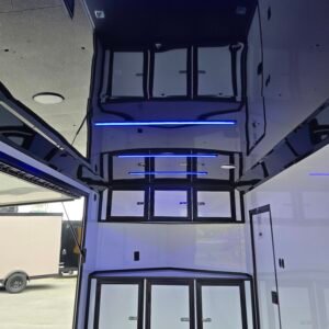 7×14 Enclosed Cargo Trailer – Black | 7' Interior | Escape Door | 30 AMP Electrical | Pro Series & Blackout - Image 8