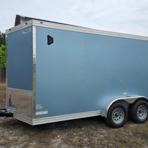 7×14 Concession Trailer – Blue Metallic | 3×6 Serving Window | Pro Series | 7' Interior - Image 2