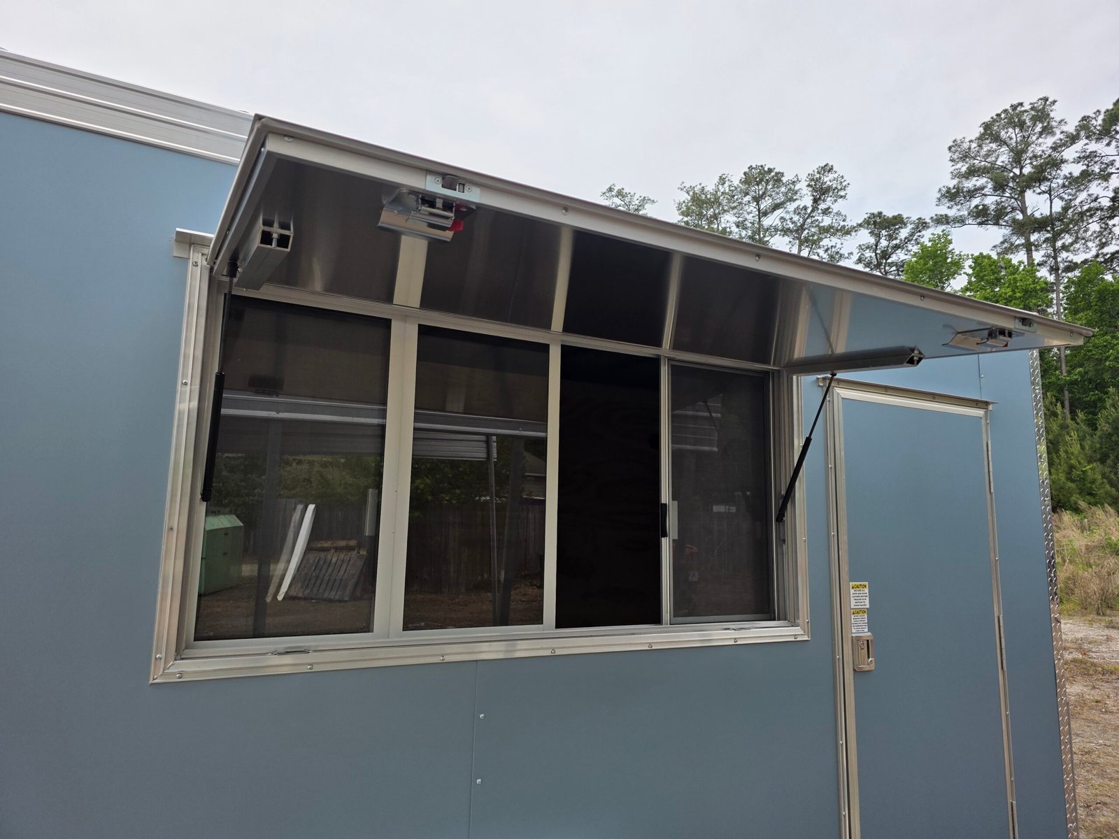 7×14 Concession Trailer – Blue Metallic | 3×6 Serving Window | Pro Series | 7