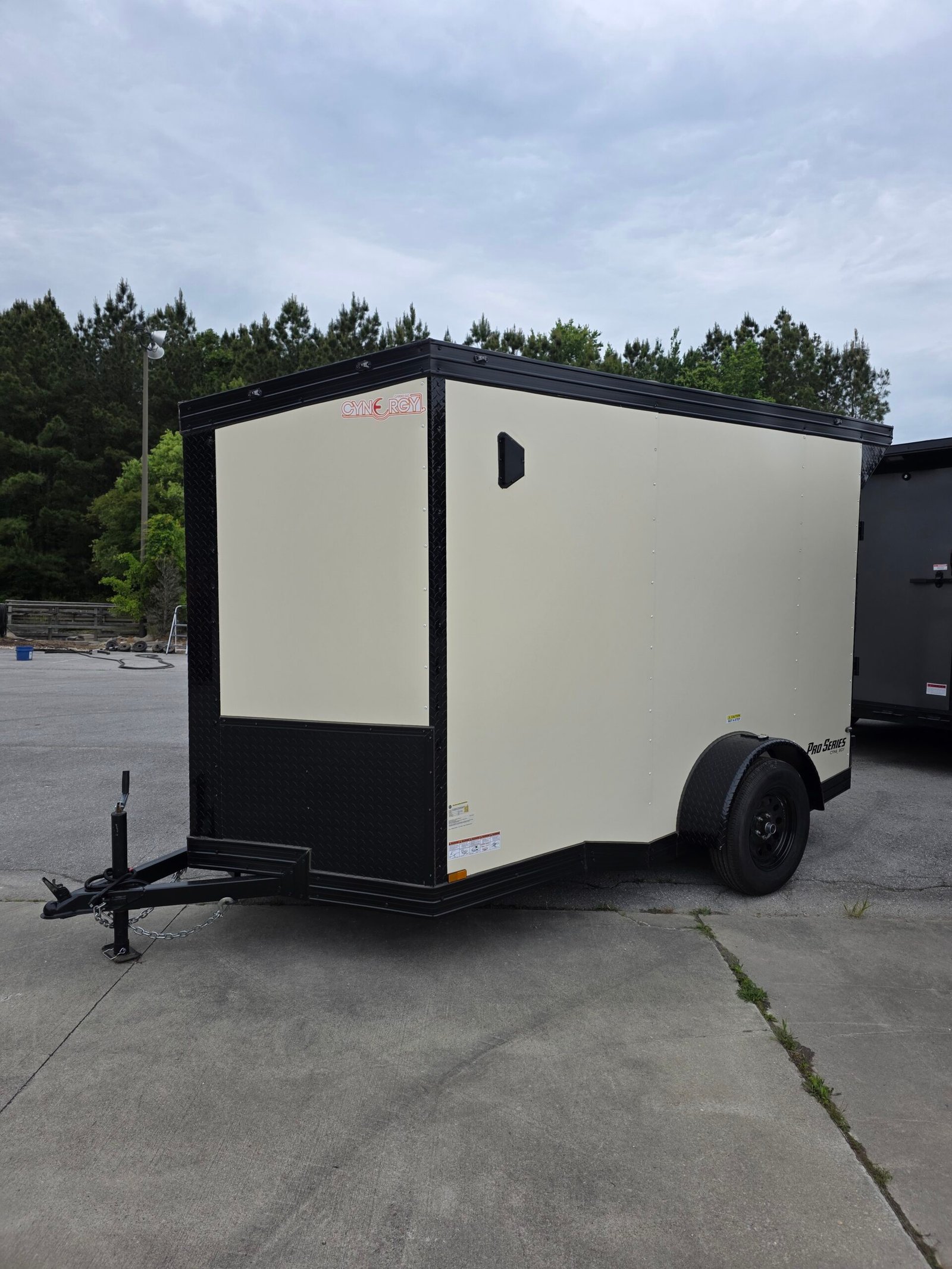 6×10 Cargo Trailer for Sale – Pearl White | 6