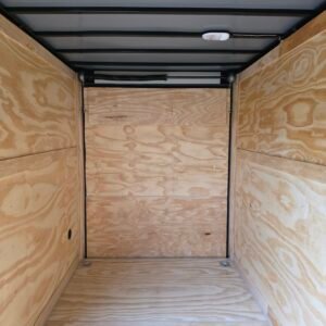 6×12 Enclosed Cargo Trailer – Silver | 7' Interior | Ramp Door | Pro Series - Image 4