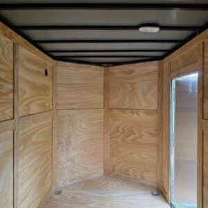 6×12 Enclosed Cargo Trailer – Silver | 7' Interior | Ramp Door | Pro Series - Image 5