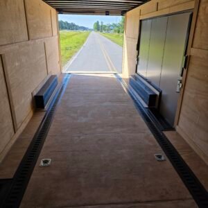 8.5×24 Car Hauler Trailer – Black | Ramp Door | 6'6" Interior | 3500 lb Axles - Image 7