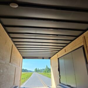 8.5×24 Car Hauler Trailer – Black | Ramp Door | 6'6" Interior | 3500 lb Axles - Image 6