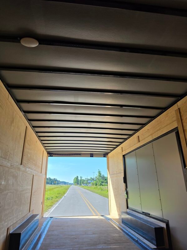 8.5×24 Car Hauler Trailer – Black | Ramp Door | 6'6" Interior | 3500 lb Axles