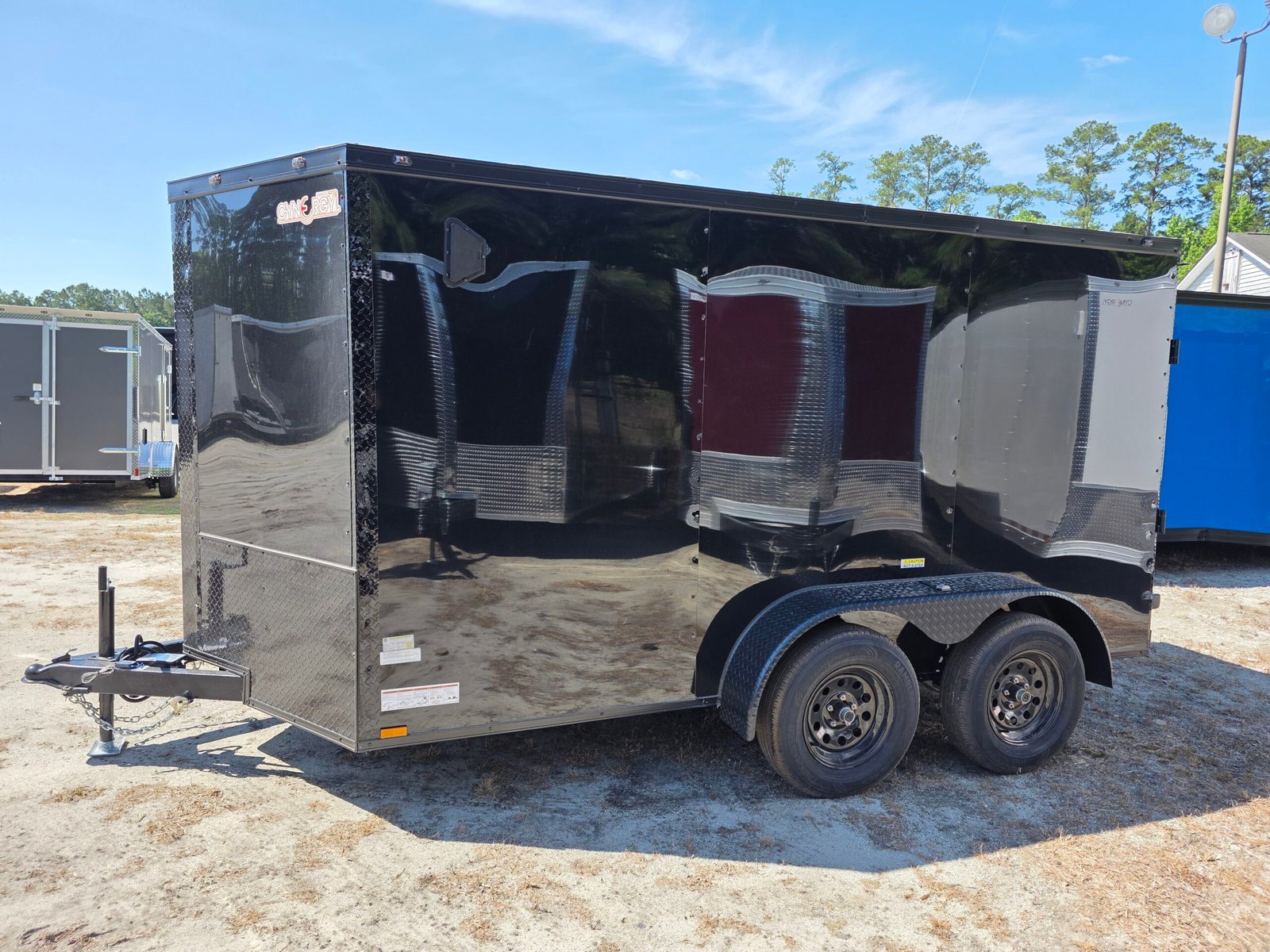 6×12 Cargo Trailer for Sale – Black | 6