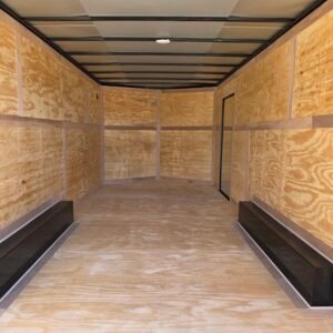 8.5×20 Car Hauler Trailer – White | 7' Interior | Ramp Door | 3500 lb Axles - Image 7