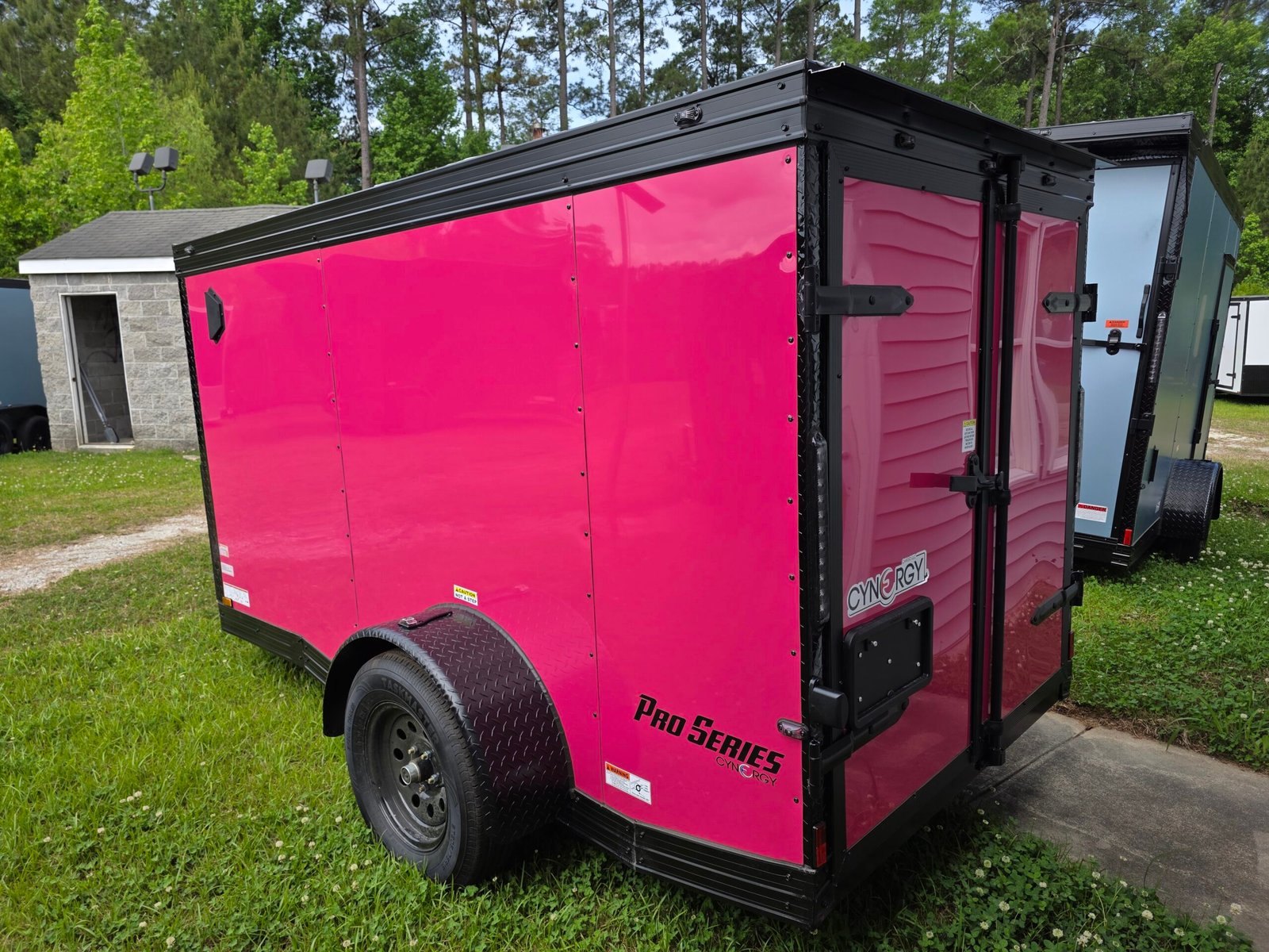 5×10 Cargo Trailer for Sale – Pink | 5