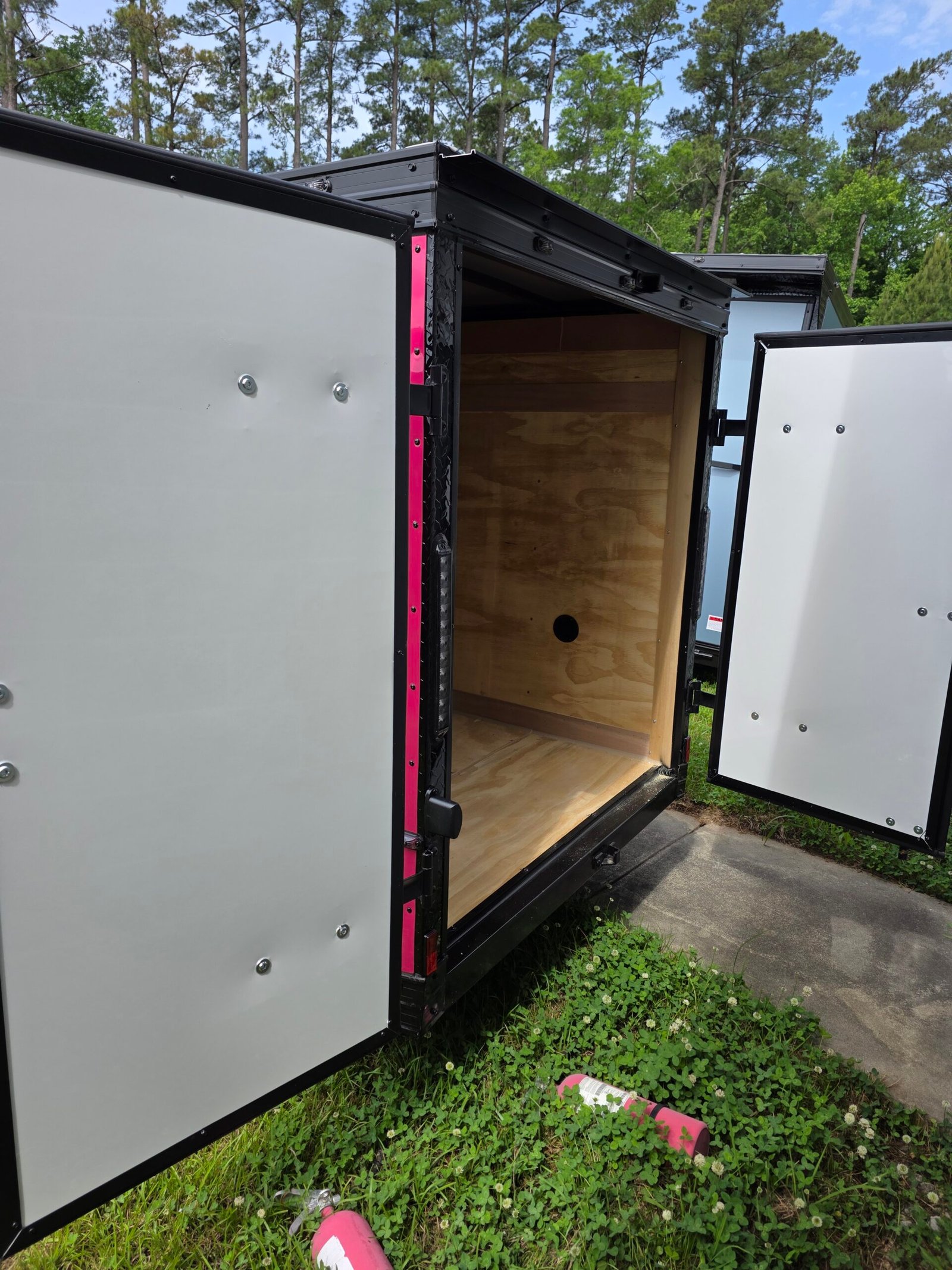 5×10 Cargo Trailer for Sale – Pink | 5