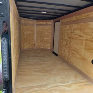 5×10 Cargo Trailer for Sale – Pink | 5' Interior | 2990 lb Axles | Side Door | Compact Utility Trailer - Image 5