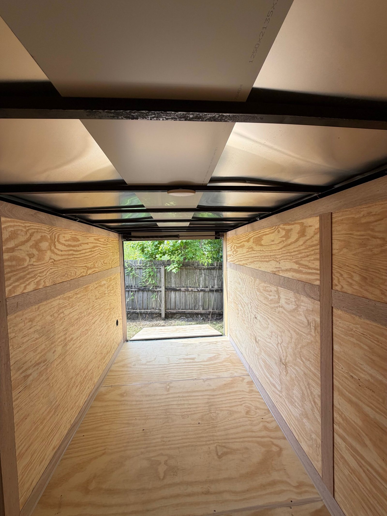 6×12 Charcoal Gray Cargo Trailer | Rear Ramp Door | 6