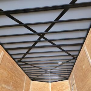 8.5×36 Enclosed Car Hauler for Sale – Black | Triple Axle | 7'6" Interior | RV Escape Door | E-Track | Race Trailer - Image 5