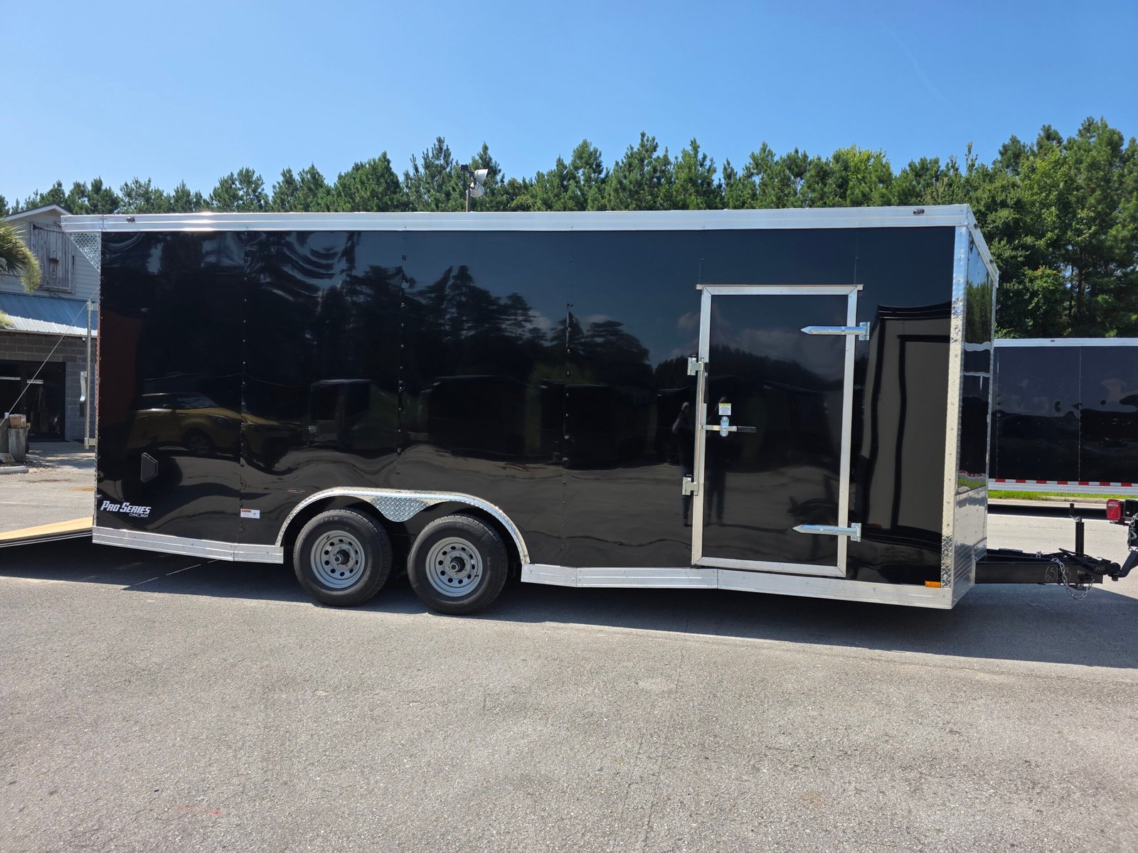 8.5×20 Car Hauler Trailer - Black | 7