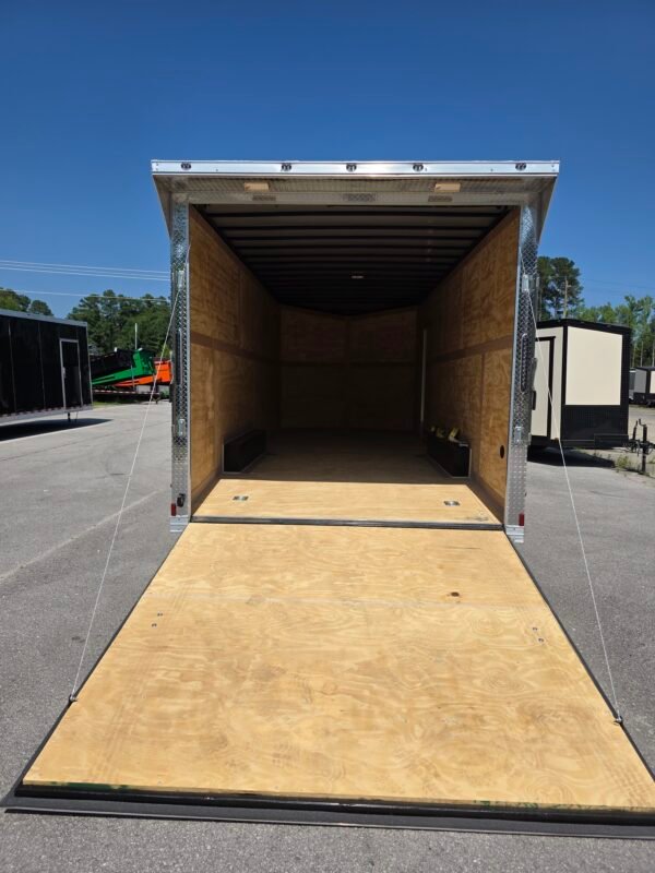 8.5×20 Car Hauler Trailer - Black | 7'6" Interior | 5200 lb Axles | Extended Tongue