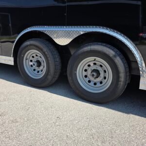 8.5×20 Car Hauler Trailer - Black | 7'6" Interior | 5200 lb Axles | Extended Tongue - Image 6