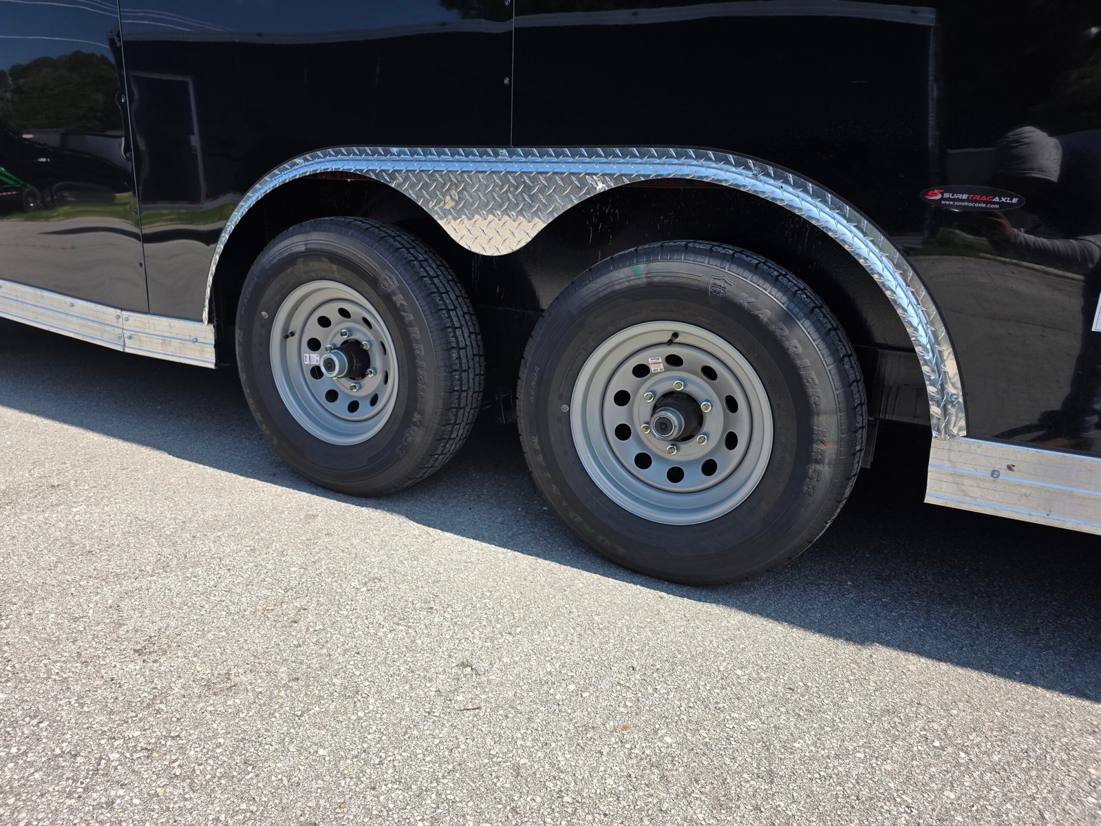 8.5×20 Car Hauler Trailer - Black | 7