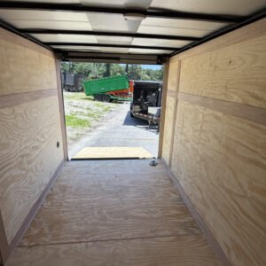 6×10 Enclosed Cargo Trailer for Sale – Charcoal Gray | 6' Interior | Utility Trailer - Image 6