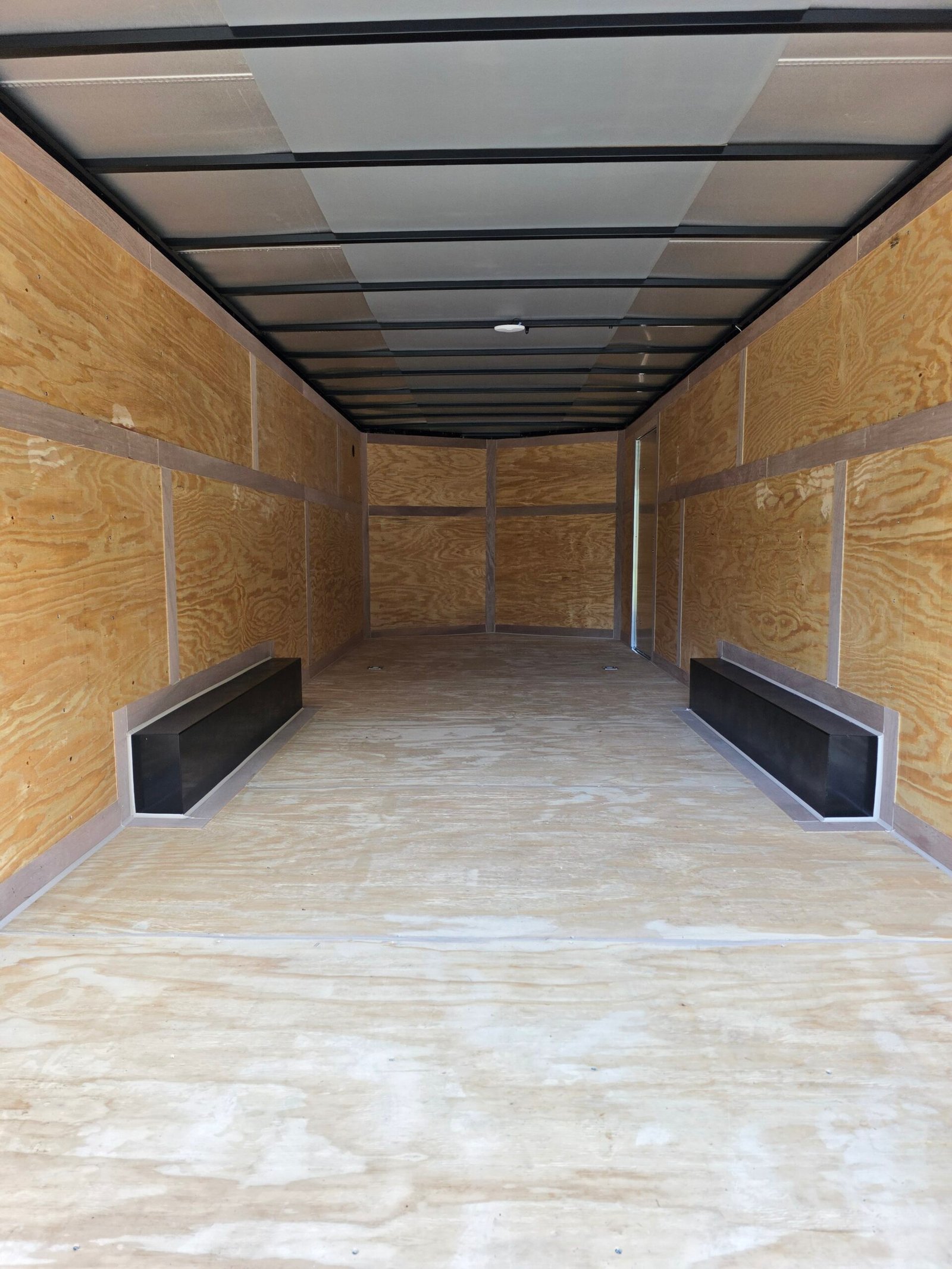 8.5×24 Enclosed Car Hauler for Sale – Black | 6