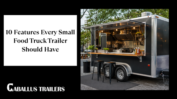 small food truck trailer